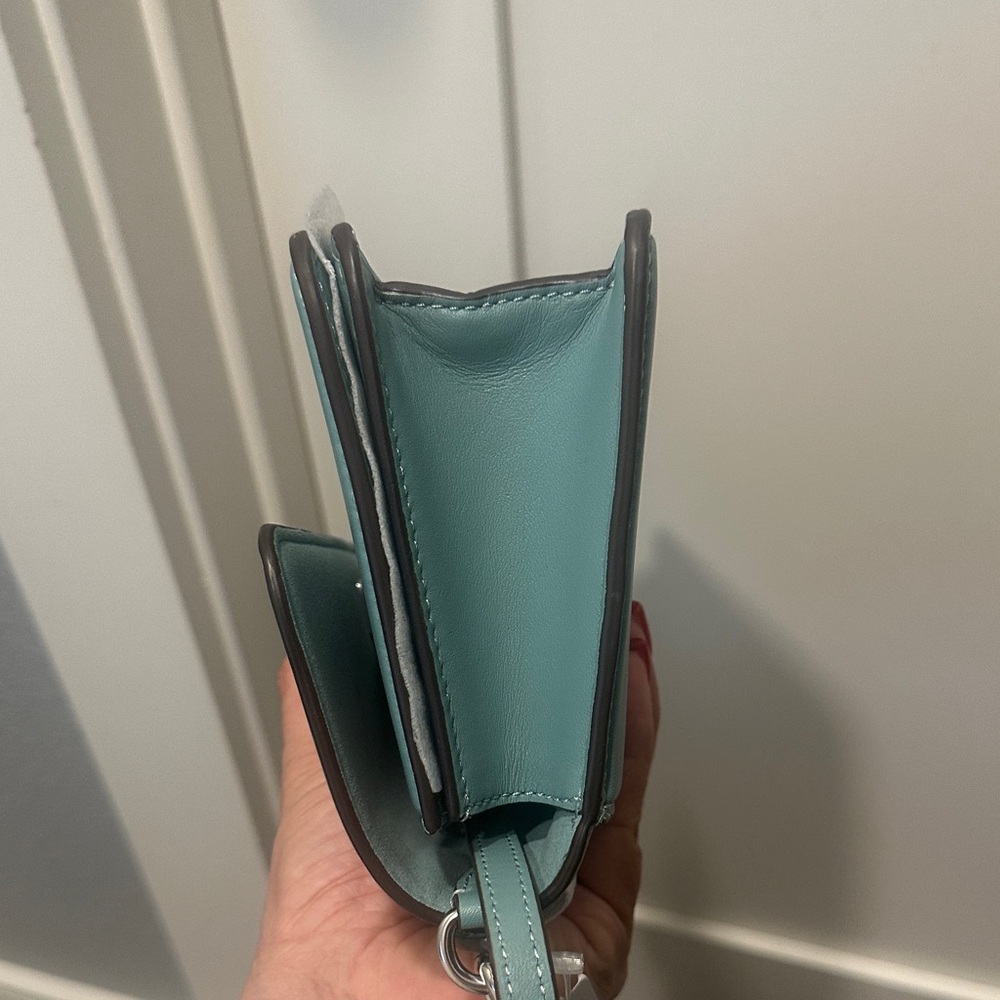 Coach GLV Juno Aquamarine Crossbody/Shoulder/Top Handle Bag - Picture 6 of 14